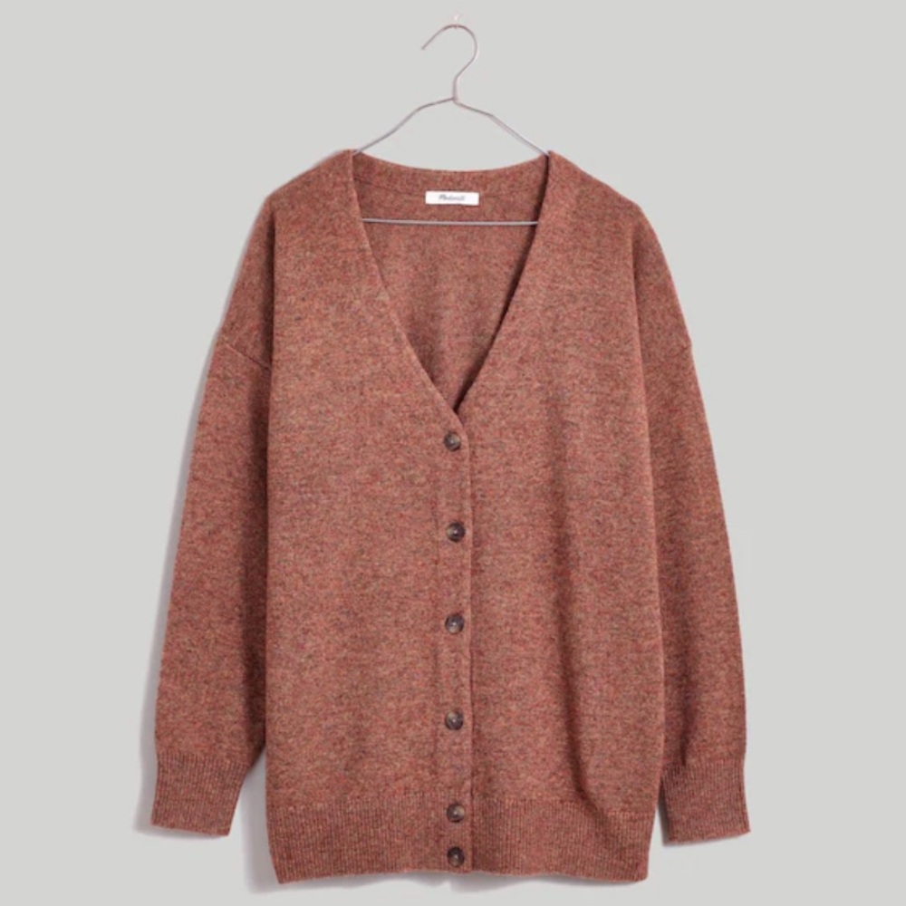 Madewell V-neck Relaxed Cardigan Sweater